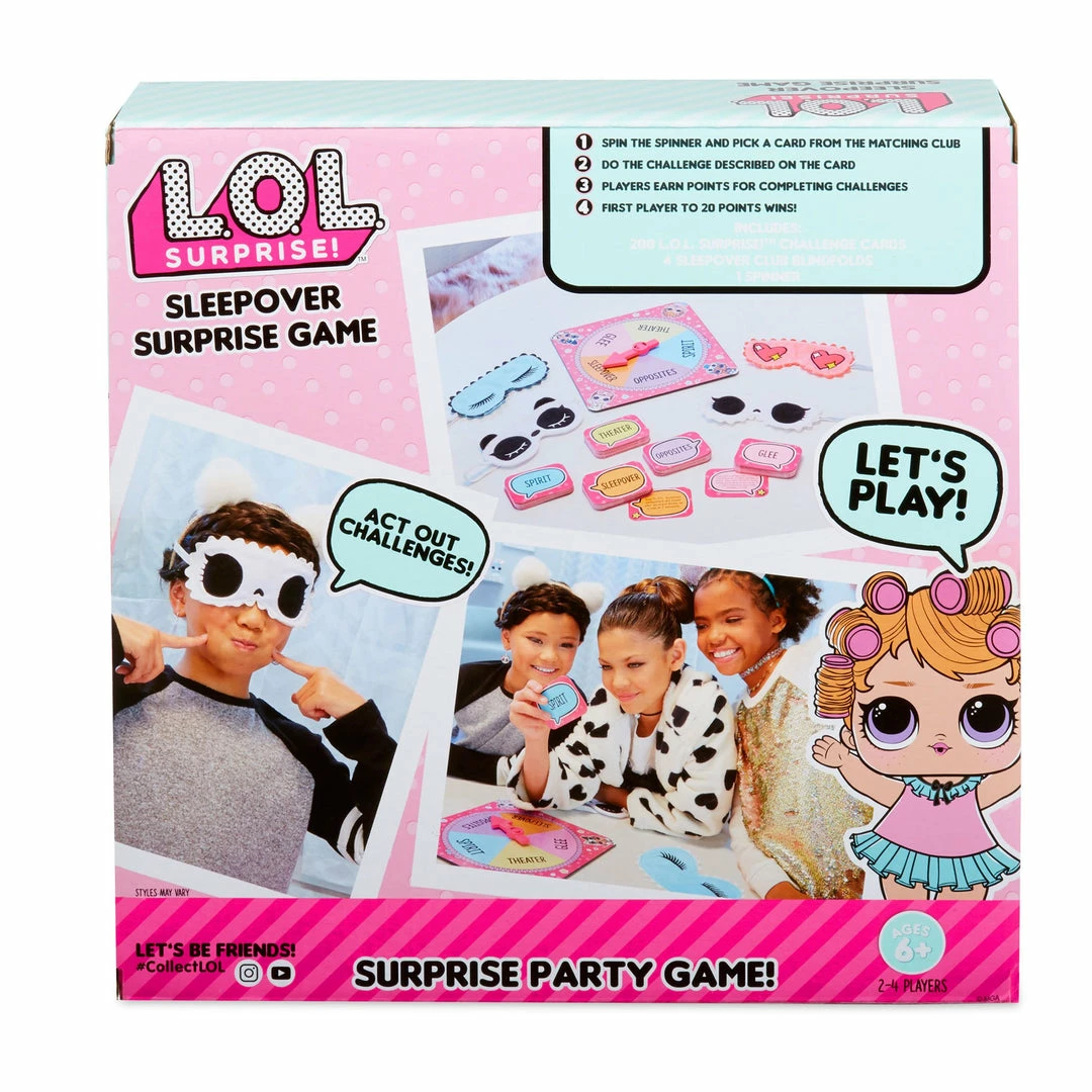 LOL Surprise Sleepover Surprise Active Party Game For Kids Sale 6 LOL Surprise Sleepover Surprise Active Party Game For Kids Sale