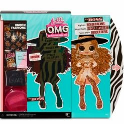 Fashion Dolls LOL Surprise OMG Series 3 Da Boss Fashion Doll With 20 Surprises