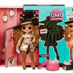Fashion Dolls LOL Surprise OMG Series 3 Da Boss Fashion Doll With 20 Surprises