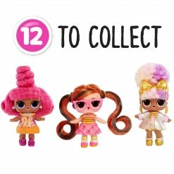 Collectible Dolls LOL Surprise #Hairvibes Dolls With 15 Surprises