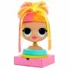 LOL Surprise OMG Styling Head Neonlicious With Stick-On Hair For Endless Styles