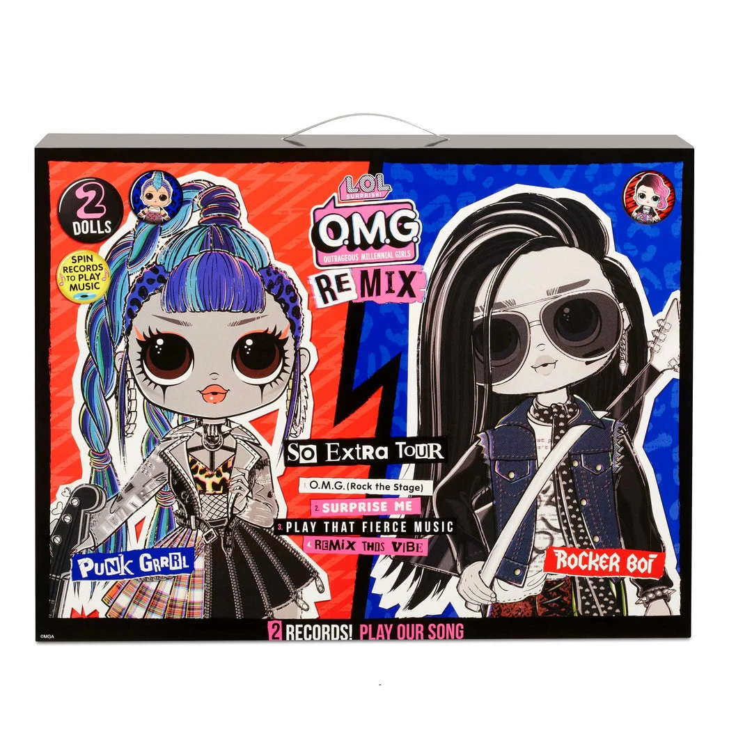 LOL Surprise OMG Remix Rocker Boi And Punk Grrrl 2 Pack -2 Fashion Dolls With Music Sale 7 LOL Surprise OMG Remix Rocker Boi And Punk Grrrl 2 Pack -2 Fashion Dolls With Music Sale