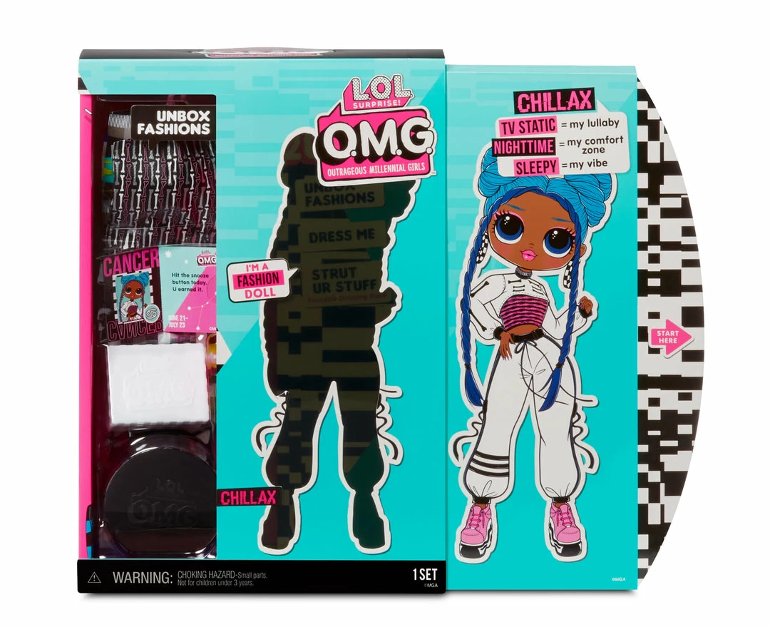 LOL Surprise OMG Series 3 Chillax Fashion Doll With 20 Surprises 7 LOL Surprise OMG Series 3 Chillax Fashion Doll With 20 Surprises