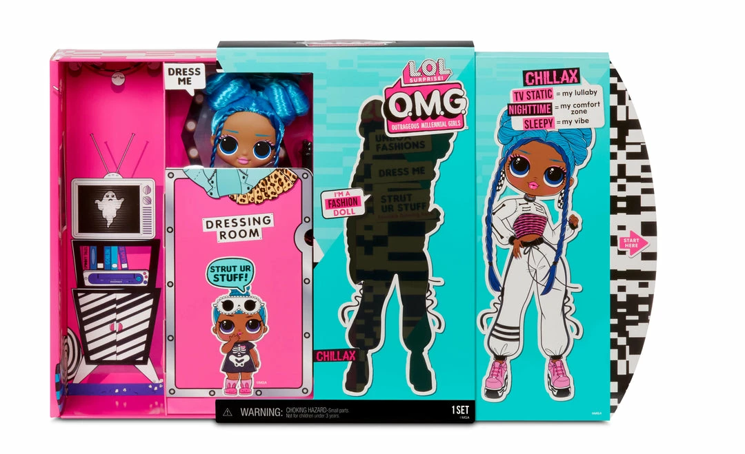 LOL Surprise OMG Series 3 Chillax Fashion Doll With 20 Surprises 6 LOL Surprise OMG Series 3 Chillax Fashion Doll With 20 Surprises