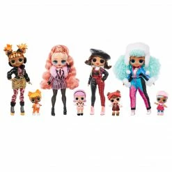 Gifts LOL Surprise OMG Winter Chill Icy Gurl Fashion Doll & Brrr B.B. Doll With 25 Surprises