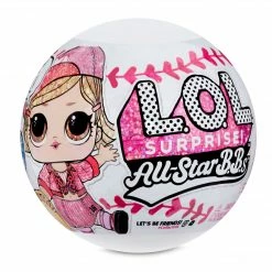 Sale LOL Surprise All-Star B.B.s Sports Series 1 Baseball Sparkly Dolls With 8 Surprises