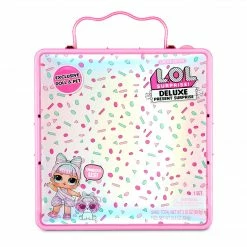 Gifts LOL Surprise Deluxe Present Surprise With Limited Edition Miss Par-tay Doll And Pet, Pink