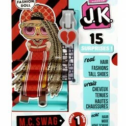 LOL Surprise J.K. Mini Fashion Doll - M.C. Swag With 15 Surprises