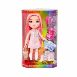 Rainbow High Rainbow Surprise Pixie Rose, 14-inch Doll With DIY Slime Fashion