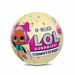 LOL Surprise Confetti Pop 3 Pack Glamstronaut - 3 Re-released Dolls Each With 9 Surprises