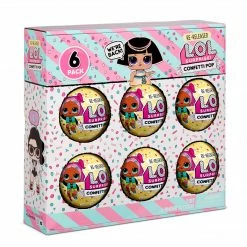 Official L.O.L. Surprise! LOL Surprise Confetti Pop 6 Pack Pharaoh Babe - 6 Re-released Dolls Each With 9 Surprises Create Your Own Bundle