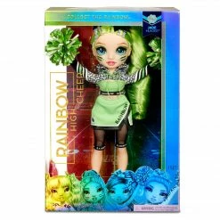 Rainbow High Cheer Jade Hunter – Green Cheerleader Fashion Doll