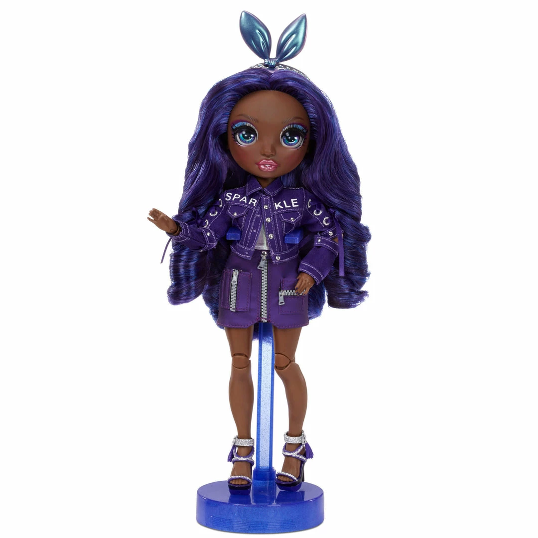 Rainbow High Krystal Bailey – Series 2 Indigo Fashion Doll With 2 Complete Outfits And Accessories 5 Rainbow High Krystal Bailey – Series 2 Indigo Fashion Doll With 2 Complete Outfits And Accessories