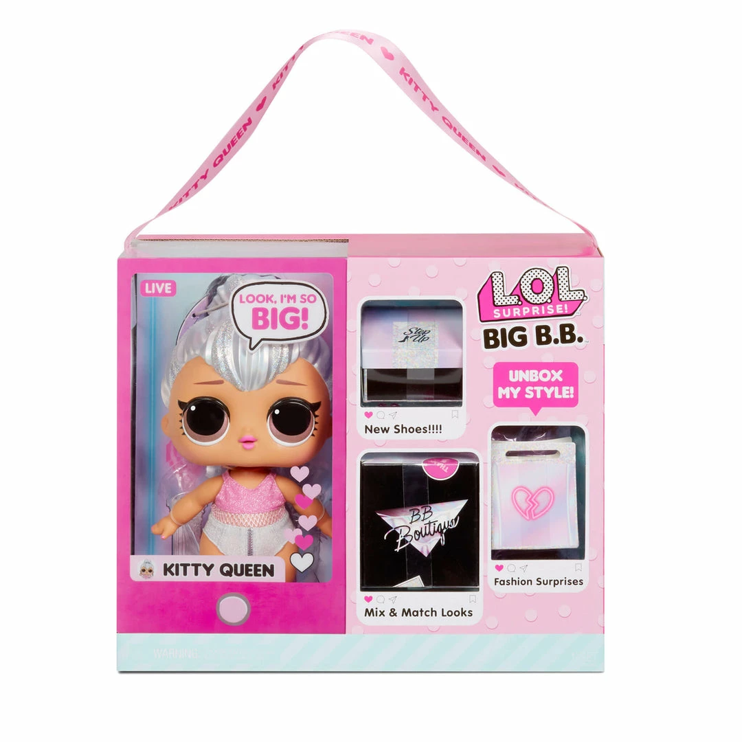 Create Your Own Bundle LOL Surprise Big B.B. (Big Baby) Kitty Queen – 11" Large Doll 4 Create Your Own Bundle LOL Surprise Big B.B. (Big Baby) Kitty Queen – 11" Large Doll