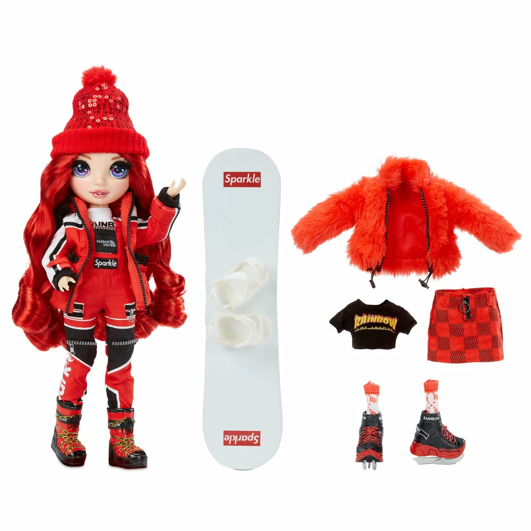 Rainbow High Winter Break Fashion Doll Ruby Anderson With Accessories 3 Rainbow High Winter Break Fashion Doll Ruby Anderson With Accessories