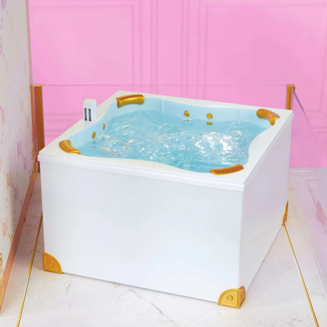 Rainbow High House Playset- 3-Story Wood Doll House (4-ft Tall And 3-FT Wide), Fully Furnished 6 Rainbow High House Playset- 3-Story Wood Doll House (4-ft Tall And 3-FT Wide), Fully Furnished