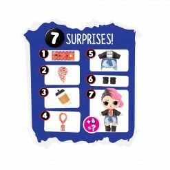 LOL Surprise BFF Sweethearts Rocker Doll With 7 Surprises