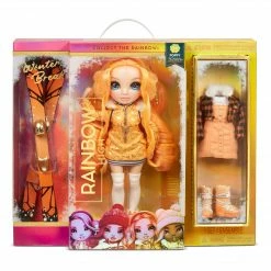 Rainbow High Winter Break Fashion Doll Poppy Rowan With Accessories