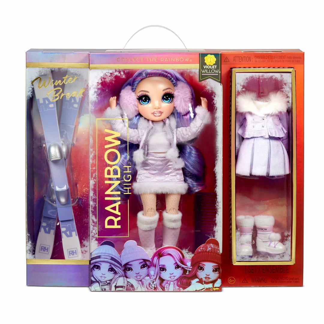 Rainbow High Winter Break Fashion Doll Violet Willow With Accessories 10 Rainbow High Winter Break Fashion Doll Violet Willow With Accessories