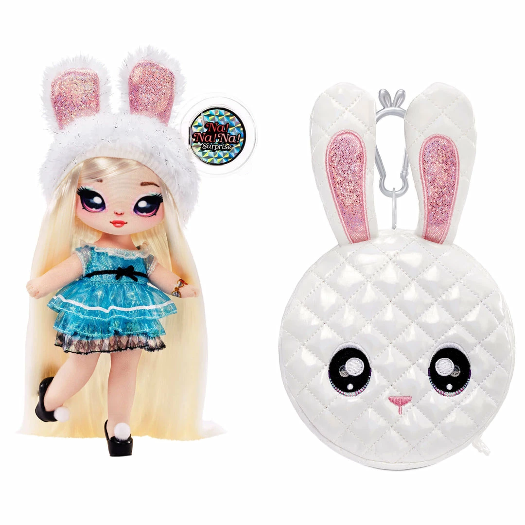 Na Na Na Surprise 2-in-1 Soft Fashion Doll Glam Series - Alice Hops 3 Na Na Na Surprise 2-in-1 Soft Fashion Doll Glam Series - Alice Hops