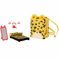 Na Na Na Surprise 3-in-1 Backpack Bedroom Playset Jennel Jaguar In Exclusive Outfit