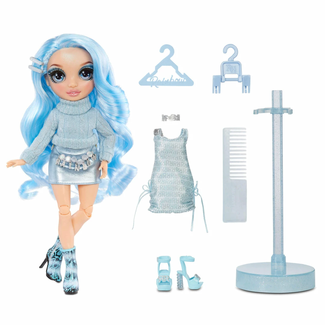 Rainbow High Gabriella Icely-Series 3 Ice (Light Blue) Fashion Doll With 2 Outfits 6 Rainbow High Gabriella Icely-Series 3 Ice (Light Blue) Fashion Doll With 2 Outfits