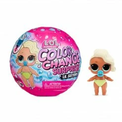 LOL Surprise Color Change Lil Sisters With 5 Surprises Collectible Dolls