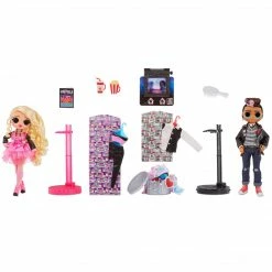 LOL Surprise OMG Movie Magic 2 Pack Fashion Dolls - Tough Dude & Pink Chick