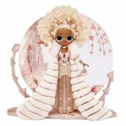 LOL Surprise Holiday OMG 2021 Collector NYE Queen Fashion Doll With Gold Fashions And Accessories