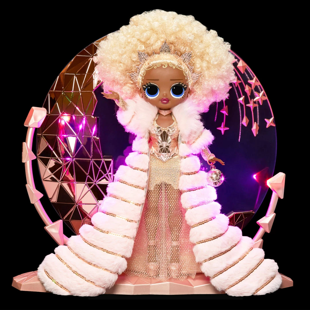 LOL Surprise Holiday OMG 2021 Collector NYE Queen Fashion Doll With Gold Fashions And Accessories 11 LOL Surprise Holiday OMG 2021 Collector NYE Queen Fashion Doll With Gold Fashions And Accessories