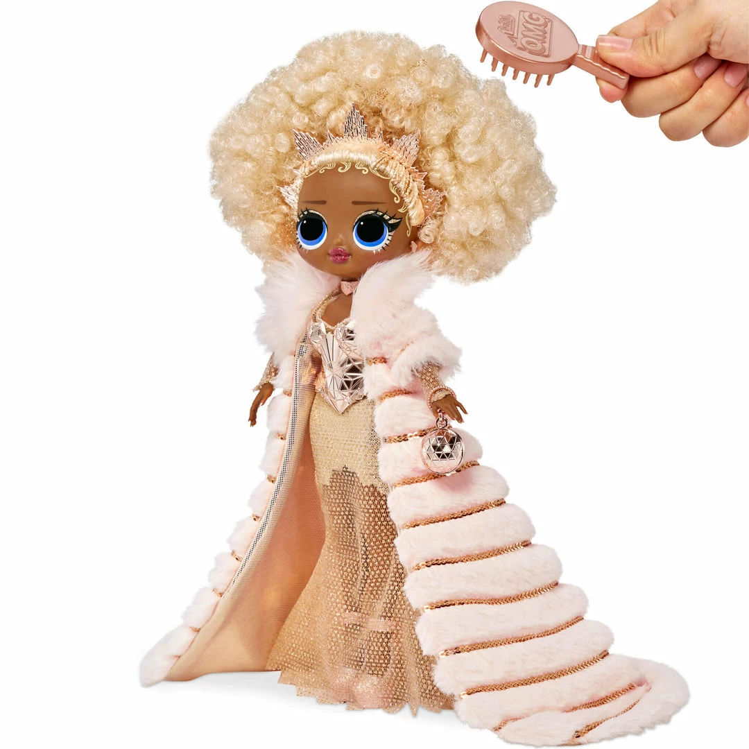 LOL Surprise Holiday OMG 2021 Collector NYE Queen Fashion Doll With Gold Fashions And Accessories 7 LOL Surprise Holiday OMG 2021 Collector NYE Queen Fashion Doll With Gold Fashions And Accessories