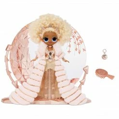 LOL Surprise Holiday OMG 2021 Collector NYE Queen Fashion Doll With Gold Fashions And Accessories 14 LOL Surprise Holiday OMG 2021 Collector NYE Queen Fashion Doll With Gold Fashions And Accessories