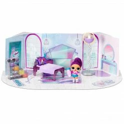 LOL Surprise Winter Chill Hangout Spaces Furniture Playset With Bling Queen Doll Doll Houses And Playsets