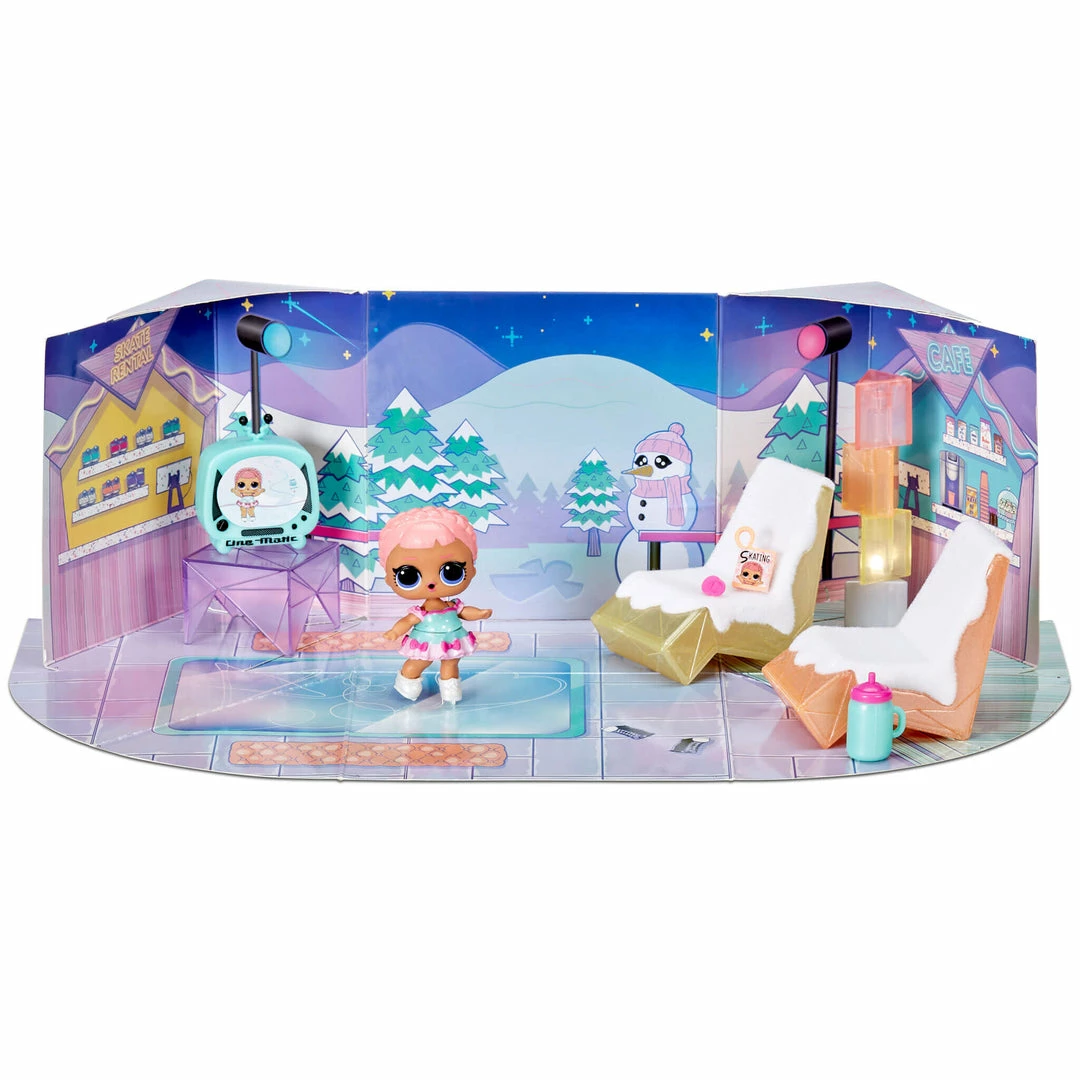 LOL Surprise Winter Chill Hangout Spaces Furniture Playset With Ice Sk8er Doll Doll Accessories 4 LOL Surprise Winter Chill Hangout Spaces Furniture Playset With Ice Sk8er Doll Doll Accessories