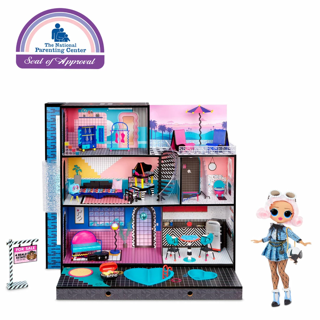 LOL Surprise Home Sweet Home With Doll - Wood Doll House With 85+ Surprises Sale 3 LOL Surprise Home Sweet Home With Doll - Wood Doll House With 85+ Surprises Sale