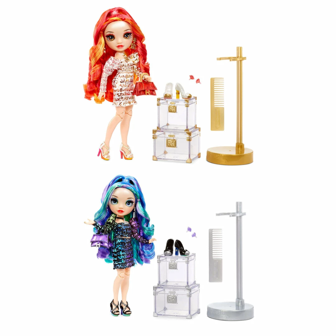 Rainbow High Special Edition Twin Fashion Dolls, Laurel & Holly De'Vious With Doll Accessories 8 Rainbow High Special Edition Twin Fashion Dolls, Laurel & Holly De'Vious With Doll Accessories
