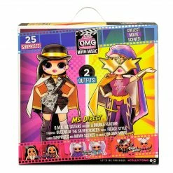 LOL Surprise OMG Movie Magic Ms. Direct Fashion Doll With 25 Surprises