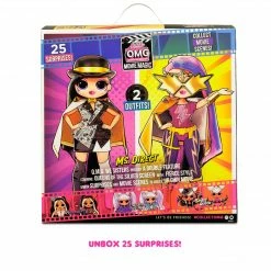 LOL Surprise OMG Movie Magic Ms. Direct Fashion Doll With 25 Surprises