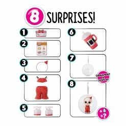 Sale LOL Surprise Holiday Supreme Doll Sleigh Babe With 8 Surprises