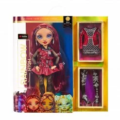 Rainbow High Mila Berrymore - Burgundy Red Fashion Doll