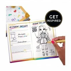 Rainbow High Secret Journal- Fashion Journal With Lock 14 Rainbow High Secret Journal- Fashion Journal With Lock