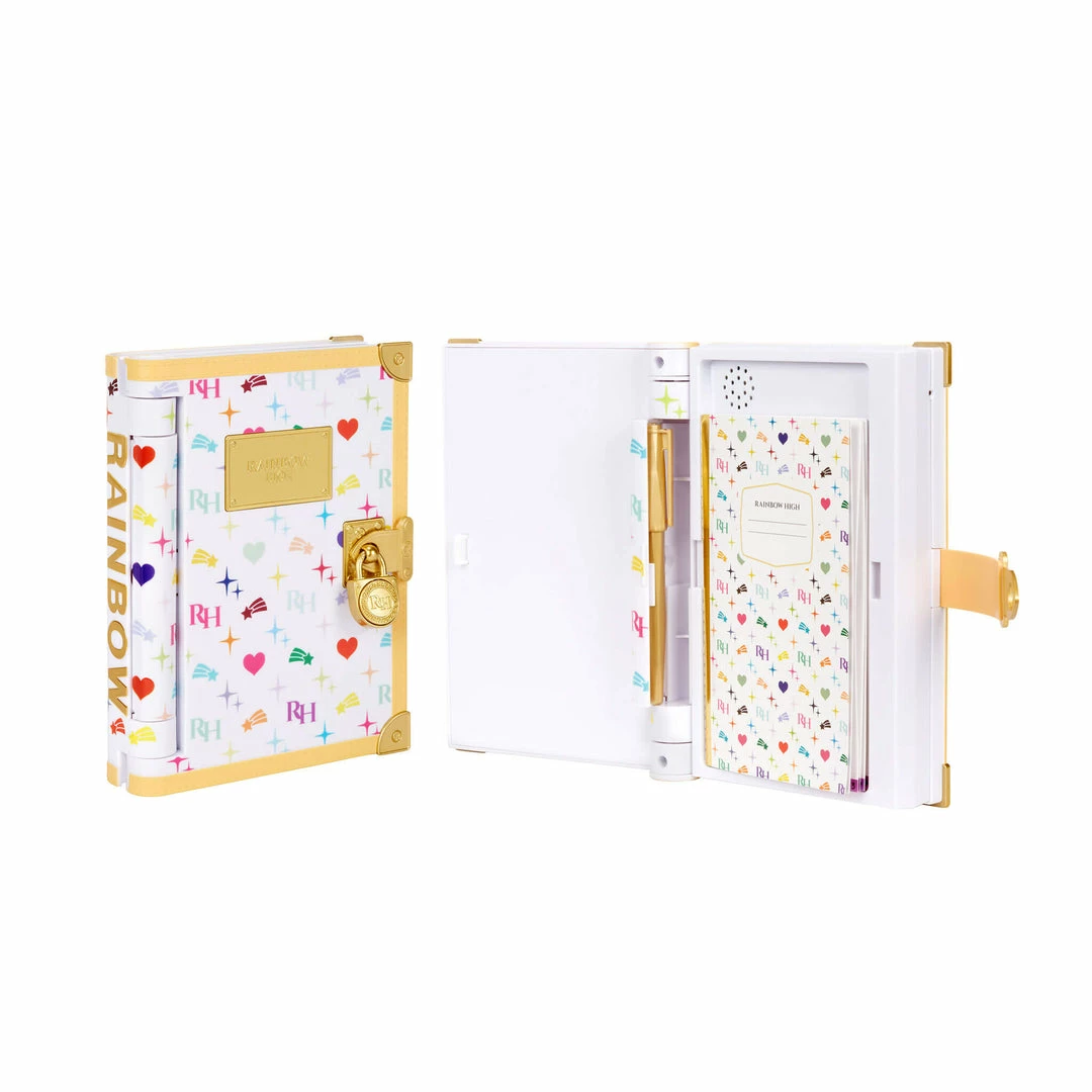 Rainbow High Secret Journal- Fashion Journal With Lock 9 Rainbow High Secret Journal- Fashion Journal With Lock