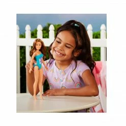 MGA's Dream Ella Splash Doll - DreamElla, 11.5" Brunette Hair Doll In Teal Swimsuit