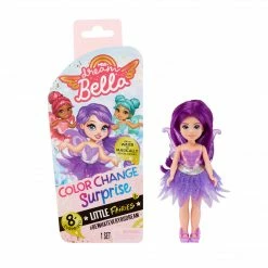 Dream Ella MGA's Dream Ella MGA's Dream Bella Color Change Surprise Little Fairies - Aubrey - Purple 5.5" Fairy Doll