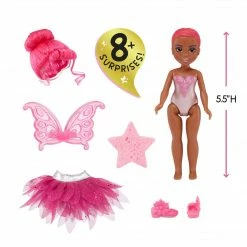 Dream Ella MGA's Dream Bella Color Change Surprise Little Fairies - Jaylen – Pink 5.5