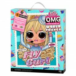 LOL Surprise OMG World Travel Fly Gurl Fashion Doll With 15 Surprises