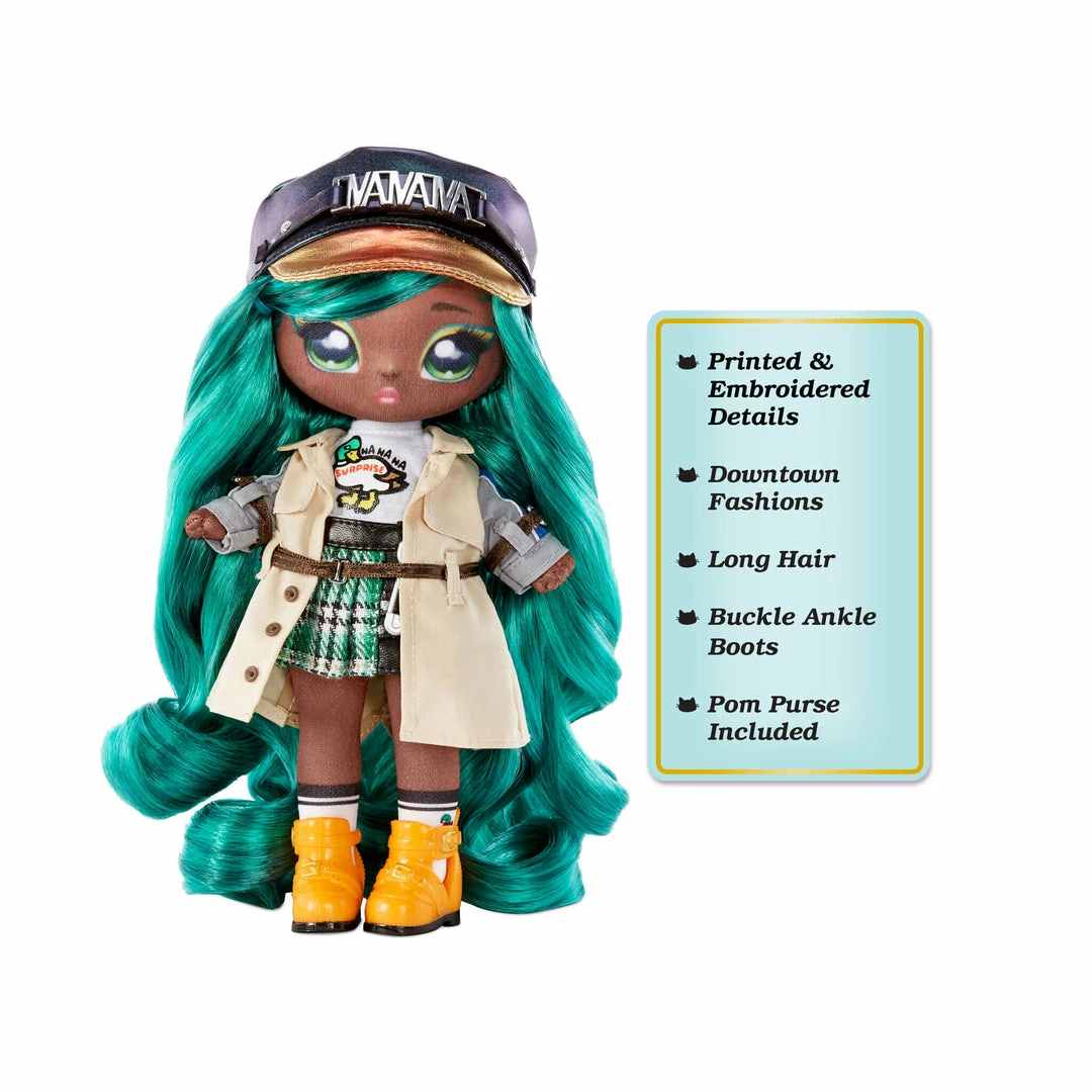 Na Na Na Surprise Glam Series 2 Mallory Duckington - Duck-Inspired 7.5" Fashion Doll 5 Na Na Na Surprise Glam Series 2 Mallory Duckington - Duck-Inspired 7.5" Fashion Doll