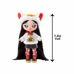 Na Na Na Surprise Glam Series 2 Liling Luck - Lucky Cat-Inspired 7.5" Fashion Doll 15 Na Na Na Surprise Glam Series 2 Liling Luck - Lucky Cat-Inspired 7.5