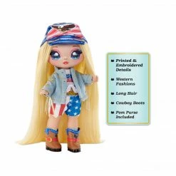 Na Na Na Surprise Glam Series 2 Erika Featherton - Patriotic Eagle-Inspired 7.5