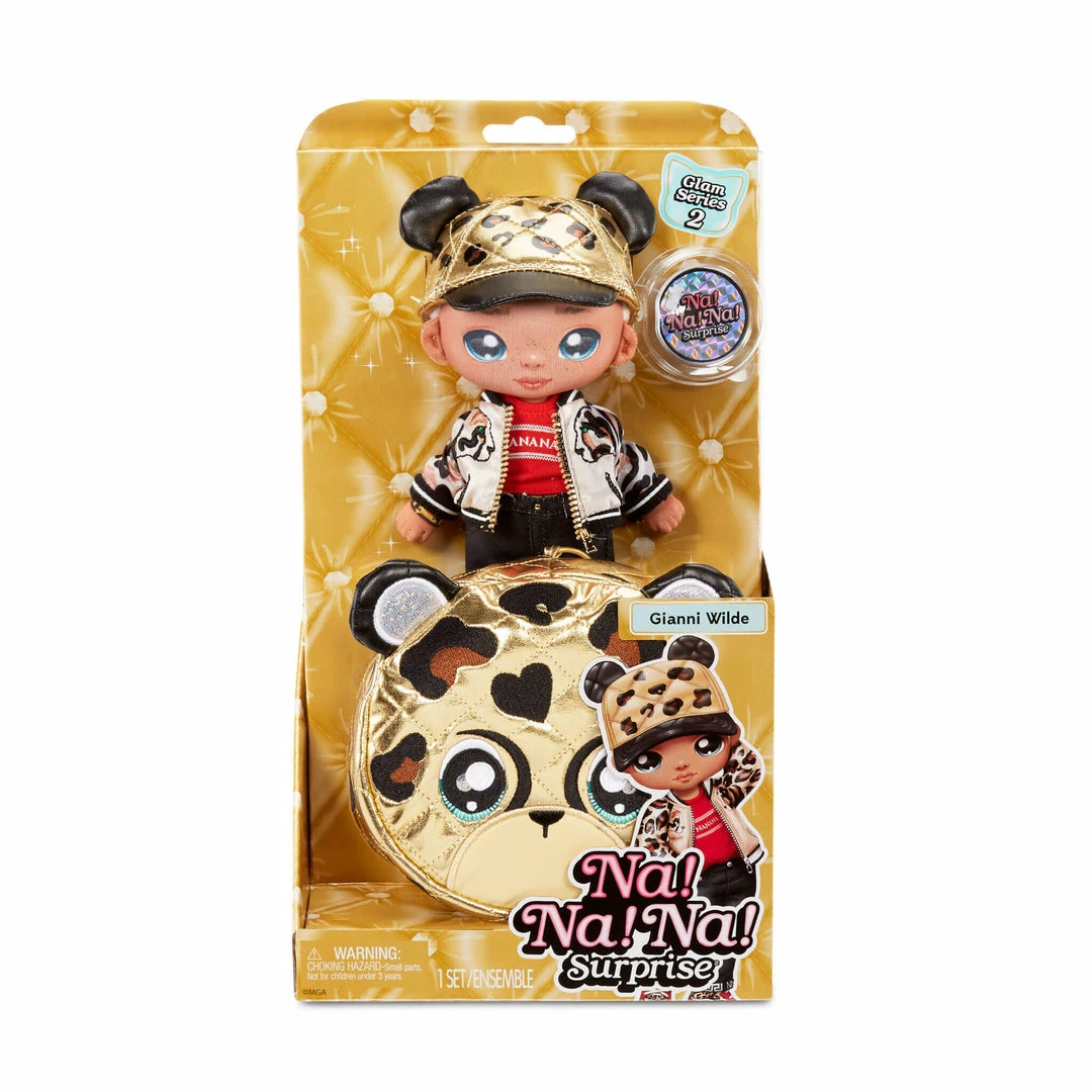 Na Na Na Surprise Glam Series 2 Gianni Wilde - Cheetah-Inspired 7.5" Fashion Doll 11 Na Na Na Surprise Glam Series 2 Gianni Wilde - Cheetah-Inspired 7.5" Fashion Doll